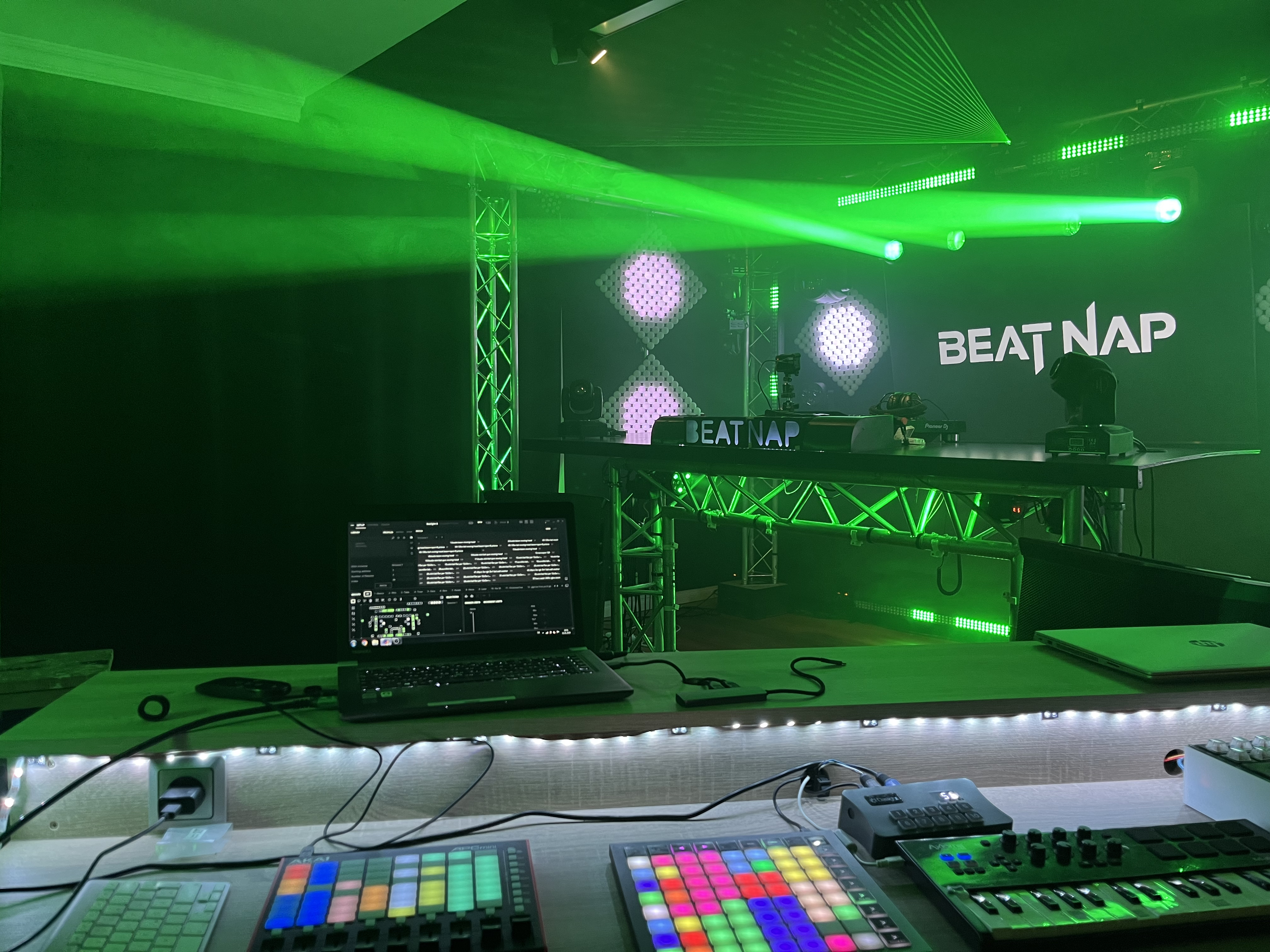 BEAT NAP Lichtshows